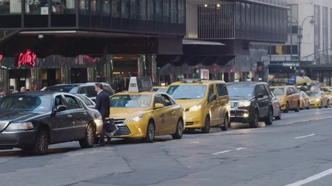 NYC Traffic Stock Footage 106059814