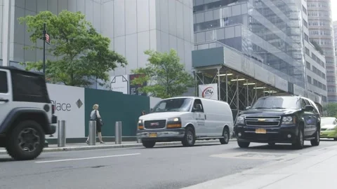 NYC Traffic Stock-Footage 134580447