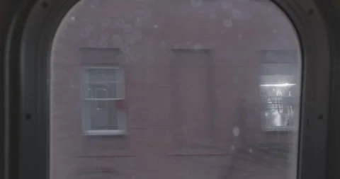 Nyc train window Stock Footage 323117918
