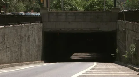 NYC Tunnel Stock Footage 11366055