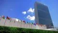 NYC United Nations building headquarters New York City members countries flags 4k or 4k+ Resolution