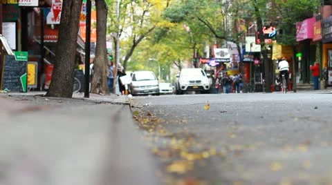 NYC Village Stock Footage 12414070