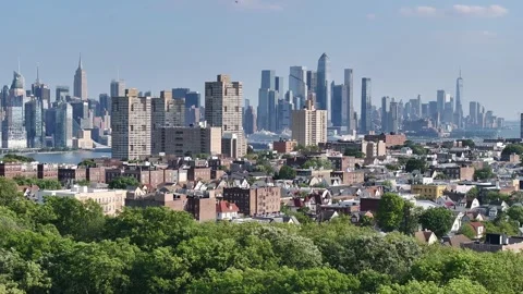 NYC West Side NJ Vídeos de archivo 243770629