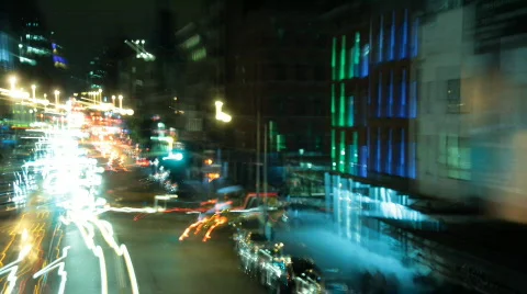 NYC wild time lapse Video stock 505594