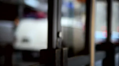 NYC from a window Video stock 37456728