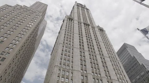 NYC Woolworth Building 1 Stock Footage 276944904