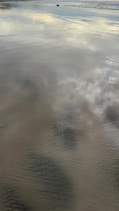 Nye Beach in Newport Oregon Stock Footage 322797157