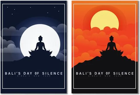 Nyepi Day Illustrazione stock