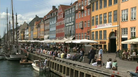 Nyhavn 002 Stock Footage 768715