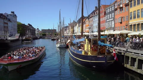 Nyhavn Stock Footage 347052148