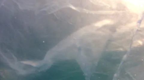 Nylon float Stock Footage 12548098