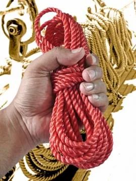 Nylon rope Stock Photos