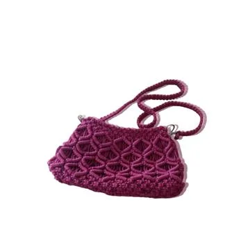 Nylon thread knitting bag Stock Photos