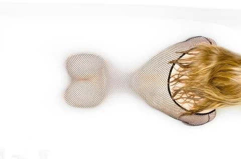 Nylons in bath Stock Photos