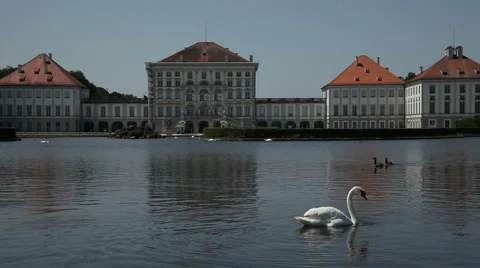 Nymphenburg Palace Stock Footage 1065459