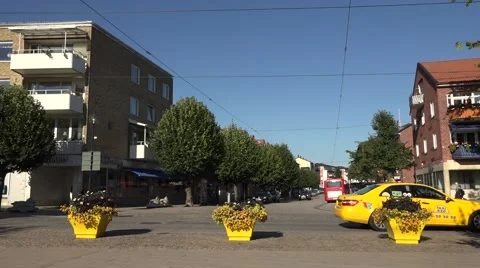 Nynashamn in sweden  -cityscape Stock Footage 41765765
