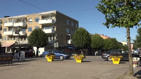 Nynashamn in sweden  -cityscape Stock Footage 41766032