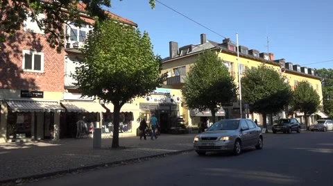 Nynashamn in sweden  -cityscape Stock Footage 41766049