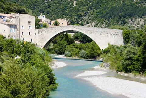 Nyons, D 스톡 사진