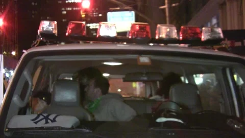 NYPD Load Arrested Occupy Wall Street Protesters Into Van Stock Footage 149277466