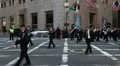 NYPD parade on St. Patricks day Video HD