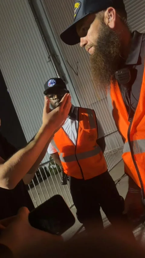 NYPD Refuses to Help After Bouncer Takes Man's Legitimate ID, Brooklyn, New York Stock Footage 341362910