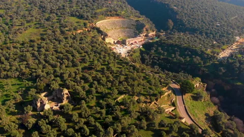 Nysa on the Maeander Stock Footage 148405997