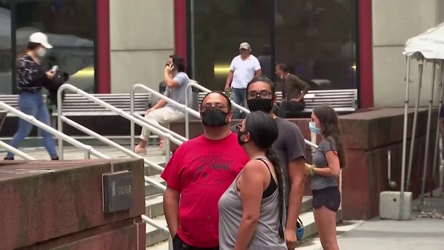 Nyu Students Tested For Covid-19 Ahead Of In-Person Classes Stock Footage