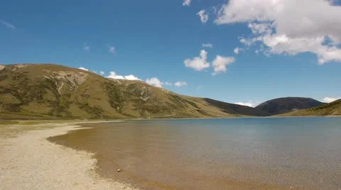 NZ Lake 01 Video stock 10728210