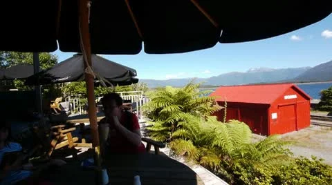 NZ Lake Lunch Video stock 10726652