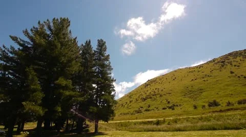 NZ Mountain Road Video stock 10726562