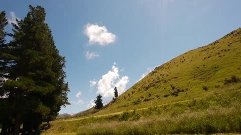 NZ Mountain Road Video stock 10726728