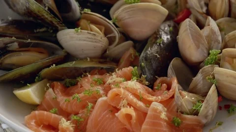 NZ Seafood Stock Footage 82808642