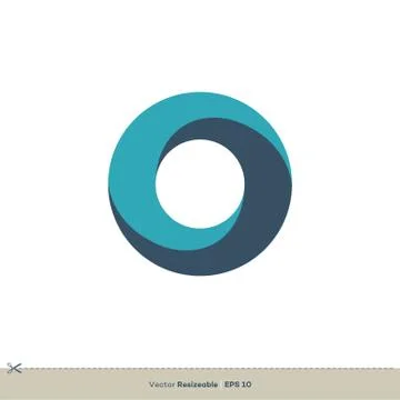 O Letter vector Logo Template Illustration Design. Vector EPS 10. イラスト素材