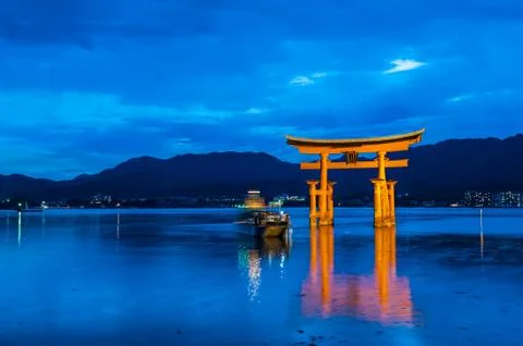 O-Torii Foto stock