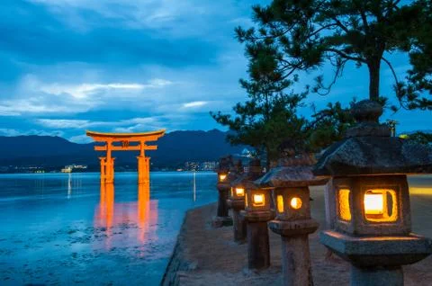 O-Torii Foto stock