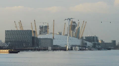 O2 Thames Path 스톡 동영상 62808773