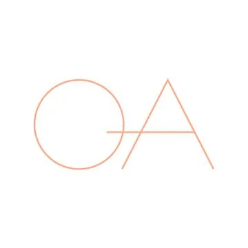 Oa initial letter vector logo icon Stock Illustration