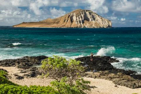 OAHU - HAWAII - POLYNESIA Foto stock