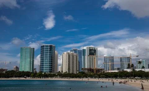 OAHU - HAWAII - POLYNESIA Foto stock