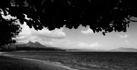 OAHU - HAWAII - POLYNESIA Foto stock