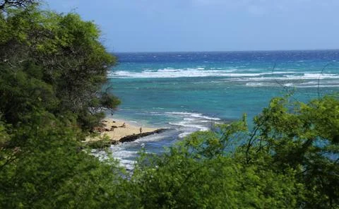 OAHU - HAWAII - POLYNESIA Foto stock