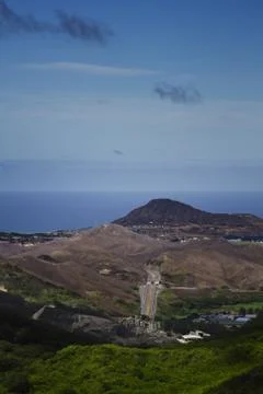 Oahu the view Stock Photos