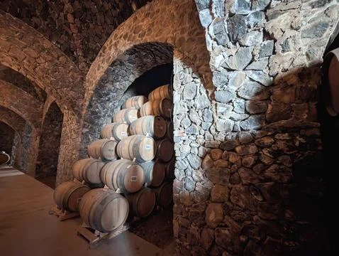 Oak Aging of Tequila in Progress Stock Photos