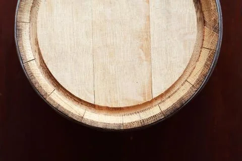 Oak Barrel Top Stock Photos