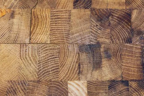 Oak board texture. Background of old boards, oak table Stock Photos