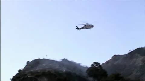 Oak Incident Fire, Stevenson Ranch v5 Stock Footage 11084190