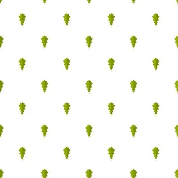 Oak leaf pattern seamless Stock Illustration