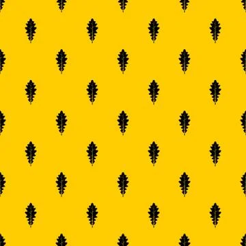 Oak leaf pattern vector イラスト素材