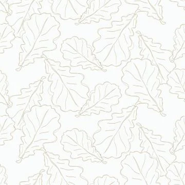 Oak leaves Stock-Illustration